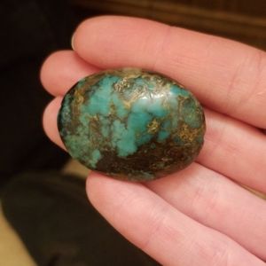 Huge Turquoise Rare Gemstone Pendent